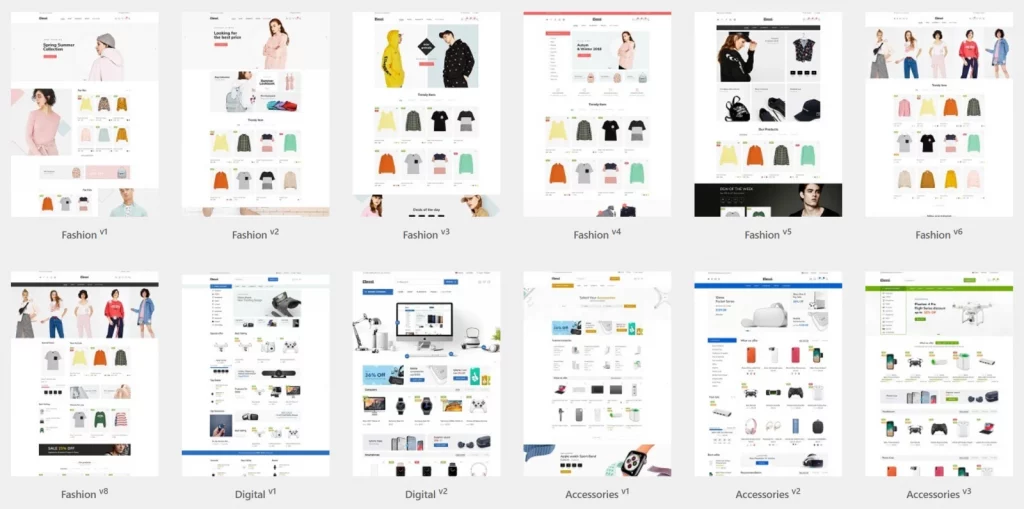 Elessi v5.2.7 汉化版 – WooCommerce AJAX 主题