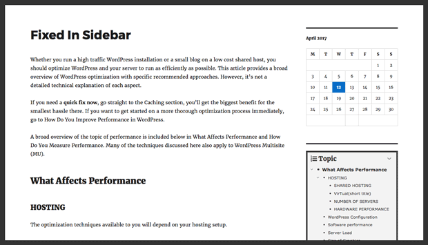 Fixed TOC v3.1.26 已激活汉化版 – WordPress文章目录插件